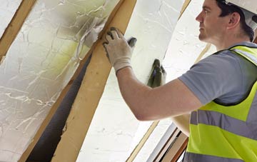 Springmount loft insulation